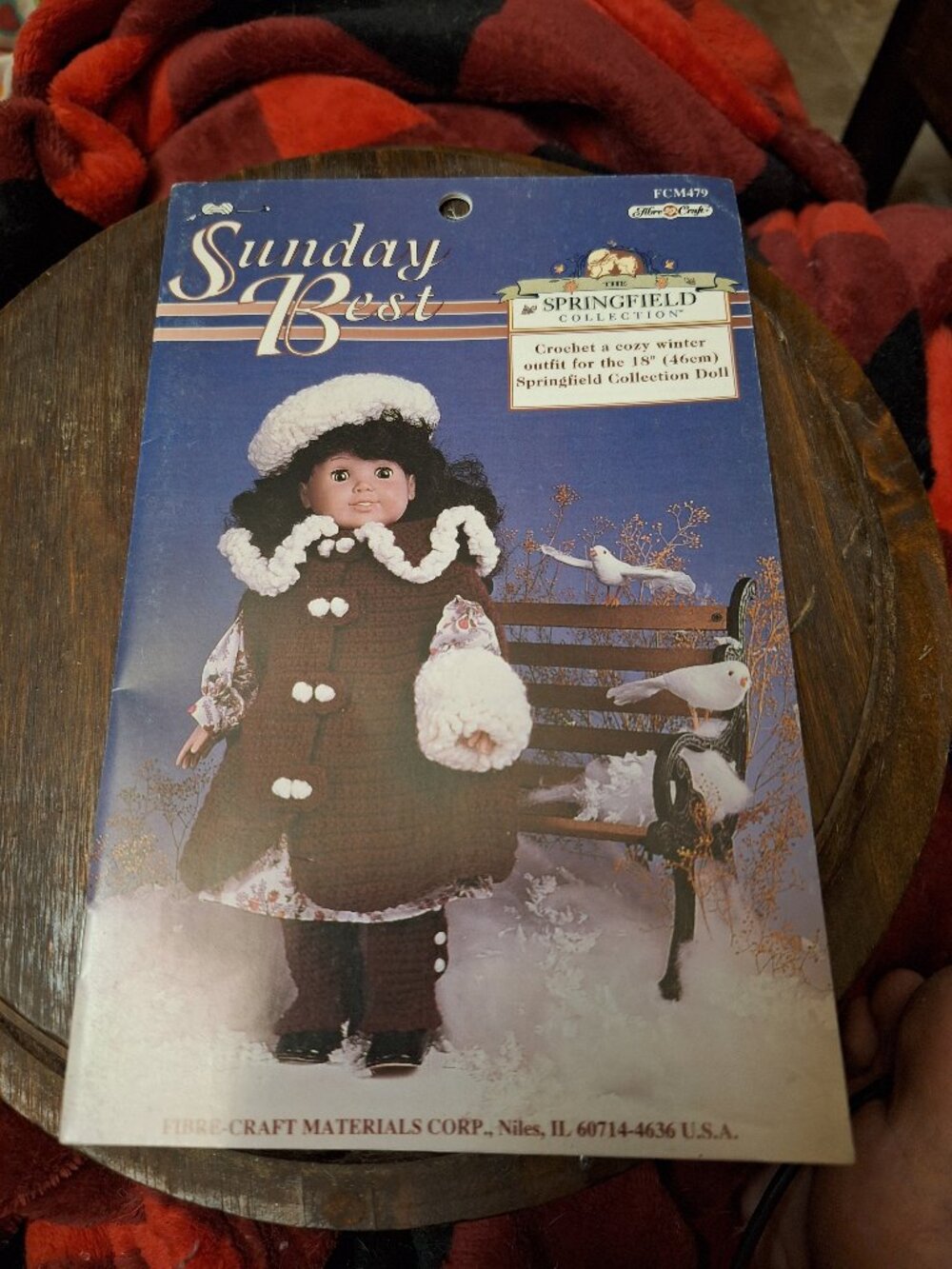 Vintage Sunday Best Springfield Doll Crochet Pattern 1997